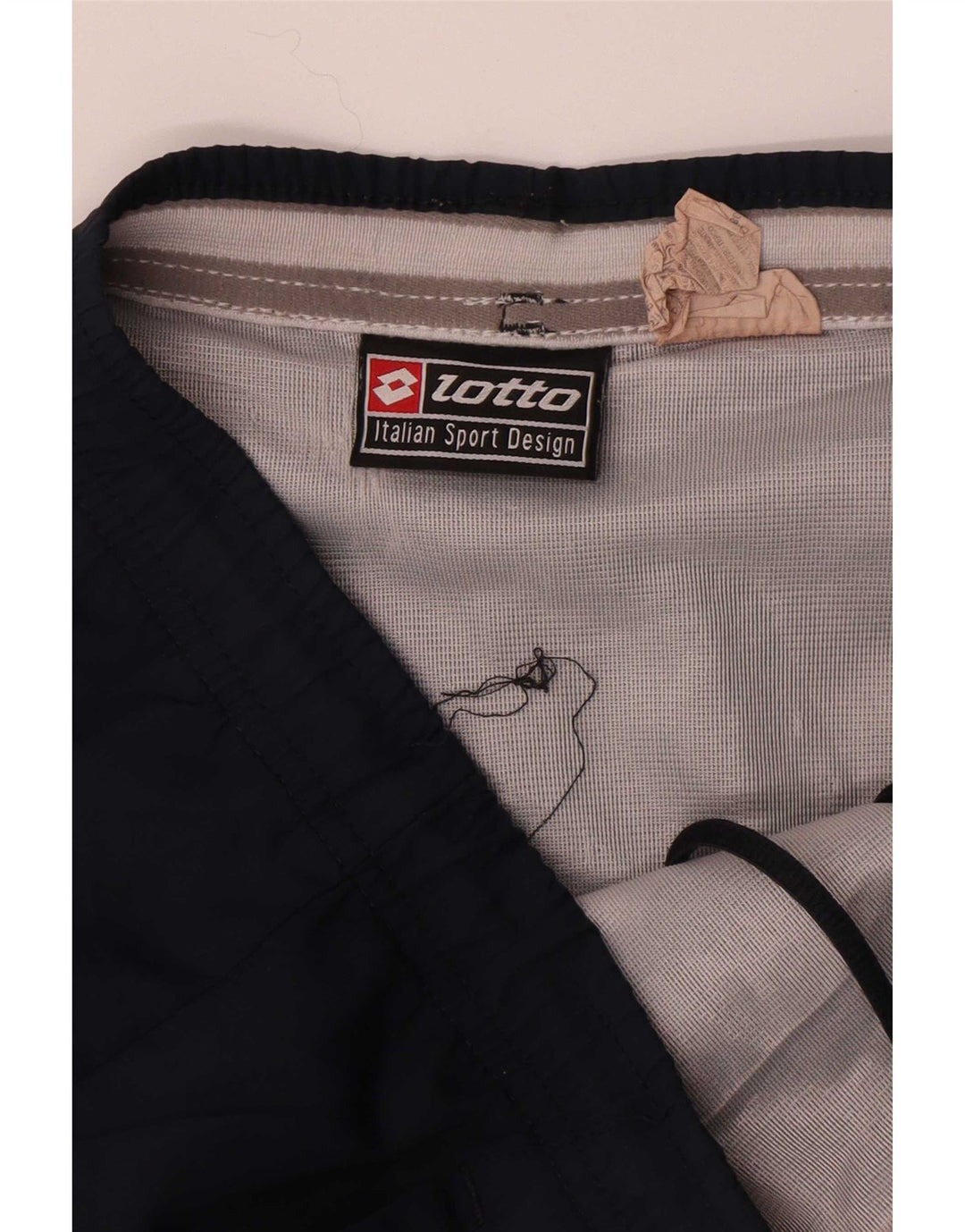 Pantaloni scurți sport pentru bărbați Lotto, medii, albastru, poliamidă cu dungi