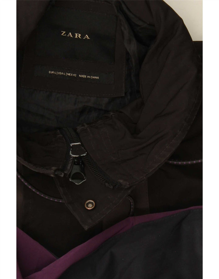 Jachetă de vânt pentru bărbați Zara UK 40, mare, bleumarin, color block