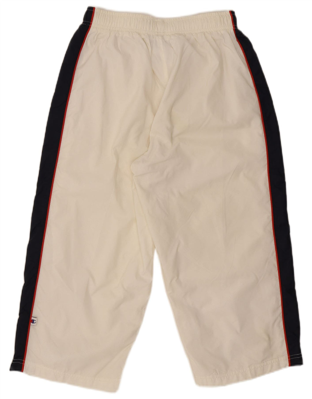 Pantaloni de trening Capri pentru bărbați Champion, alb, nailon color bloc