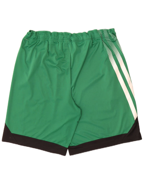 Pantaloni scurți sport pentru bărbați Adidas Boston Celtics XL, verde, color block