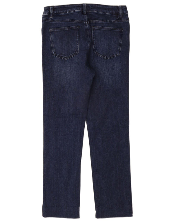 Următorul Blugi slim pentru femei cu talie medie UK 12 Medium L30 L29 Bumbac albastru