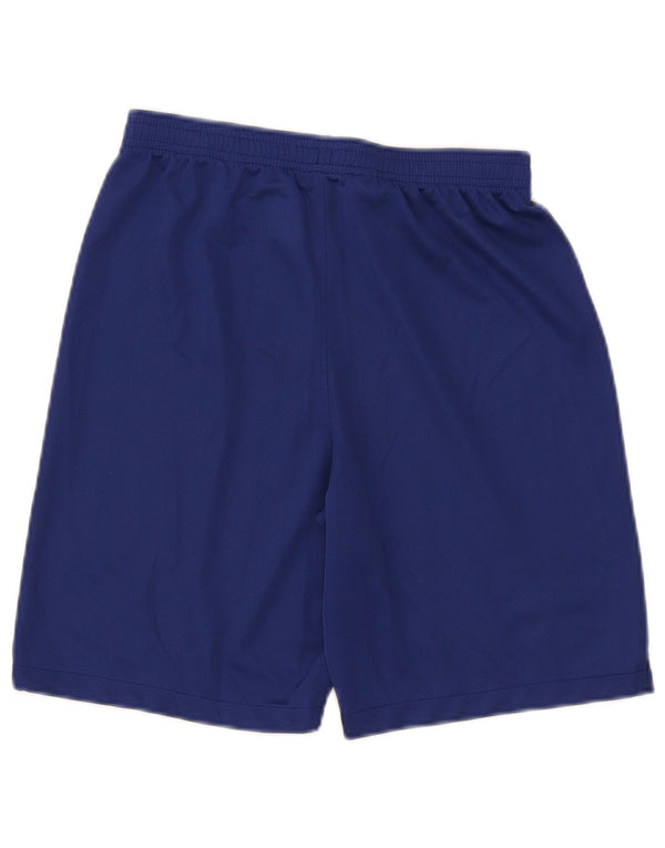 Pantaloni scurți sport Nike pentru băieți FCB Graphic 13-14 ani XL poliester albastru