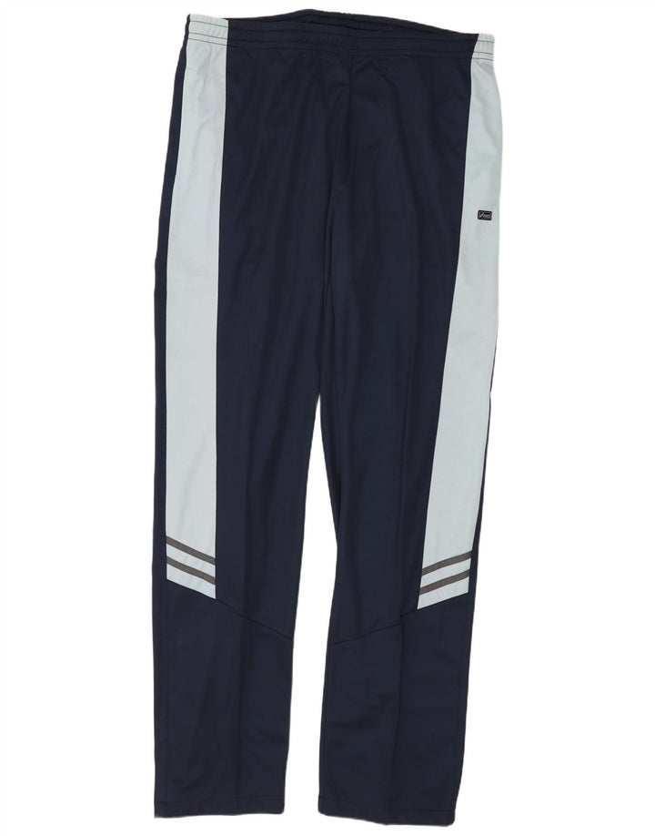 Pantaloni de trening Asics pentru bărbați, XL, albastru bleumarin, poliester color bloc