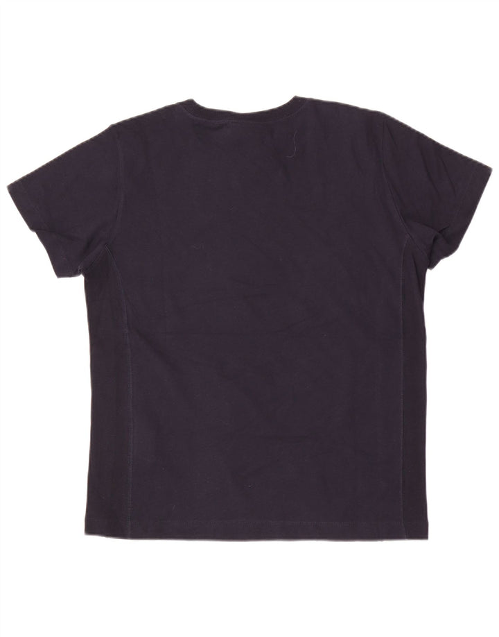 Tricou pentru bărbați Champion Top mic din bumbac bleumarin