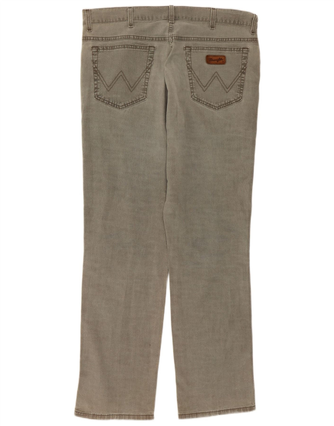 Blugi drepte stretch pentru bărbați Wrangler Texas W36 L32 bumbac gri