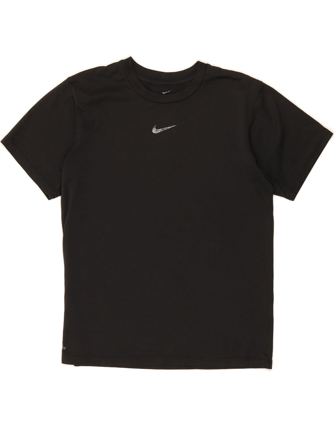 NIKE Womens T-Shirt Top UK 14 Large Black Polyester Vintage Nike and Second-Hand Nike from Messina Hembry 