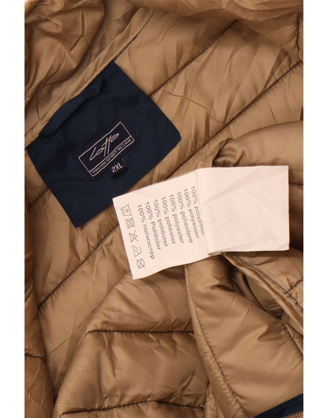 Jachetă căptușită pentru femei Lotto UK 20 2XL Bleumarin Poliester