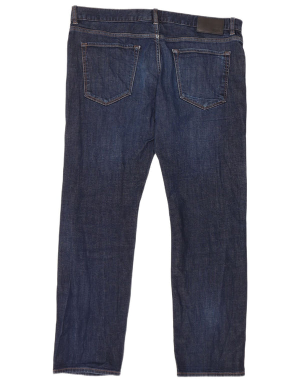 Blugi slim pentru bărbați Hugo Boss W38 L32 bumbac bleumarin