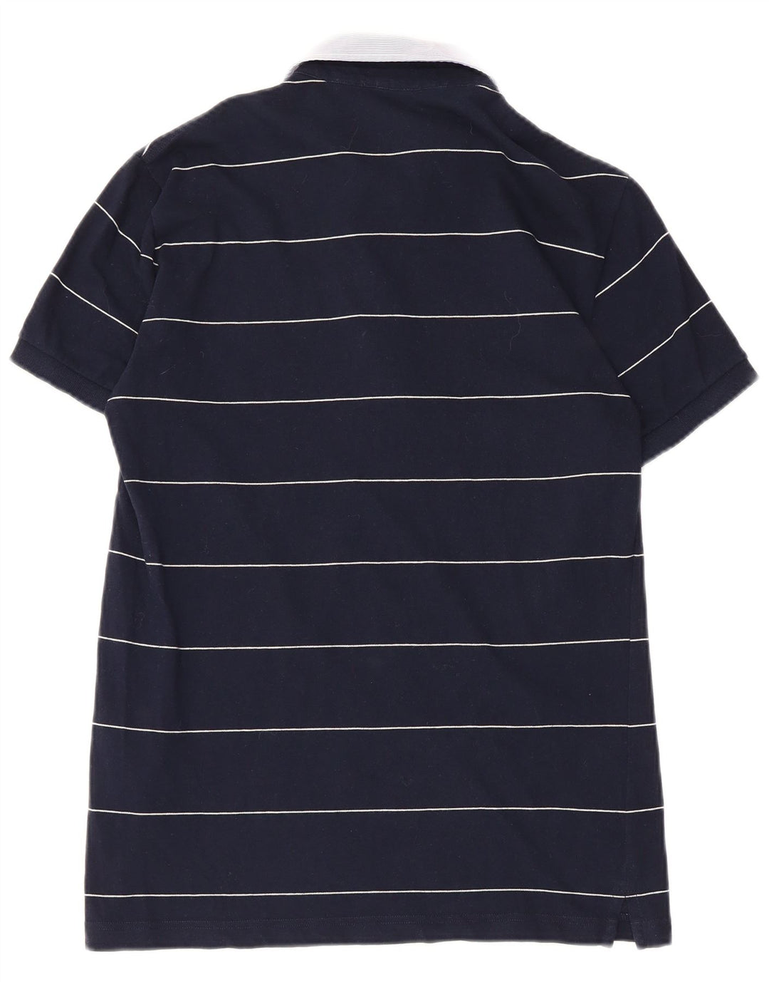 Cămașă polo Fred Perry pentru bărbați, bumbac cu dungi albastru bleumarin mediu