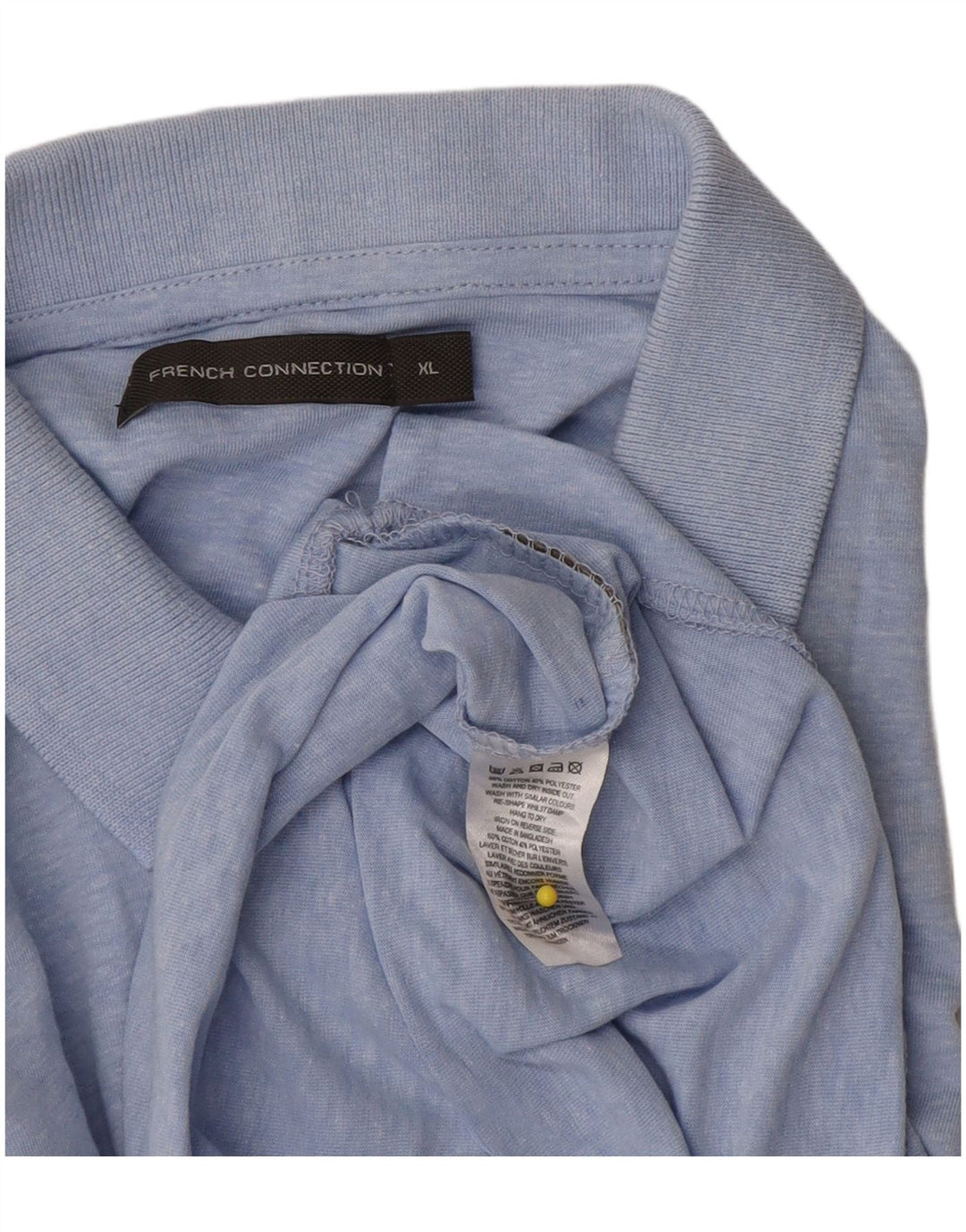 Tricou polo pentru bărbați French Connection XL, bumbac albastru