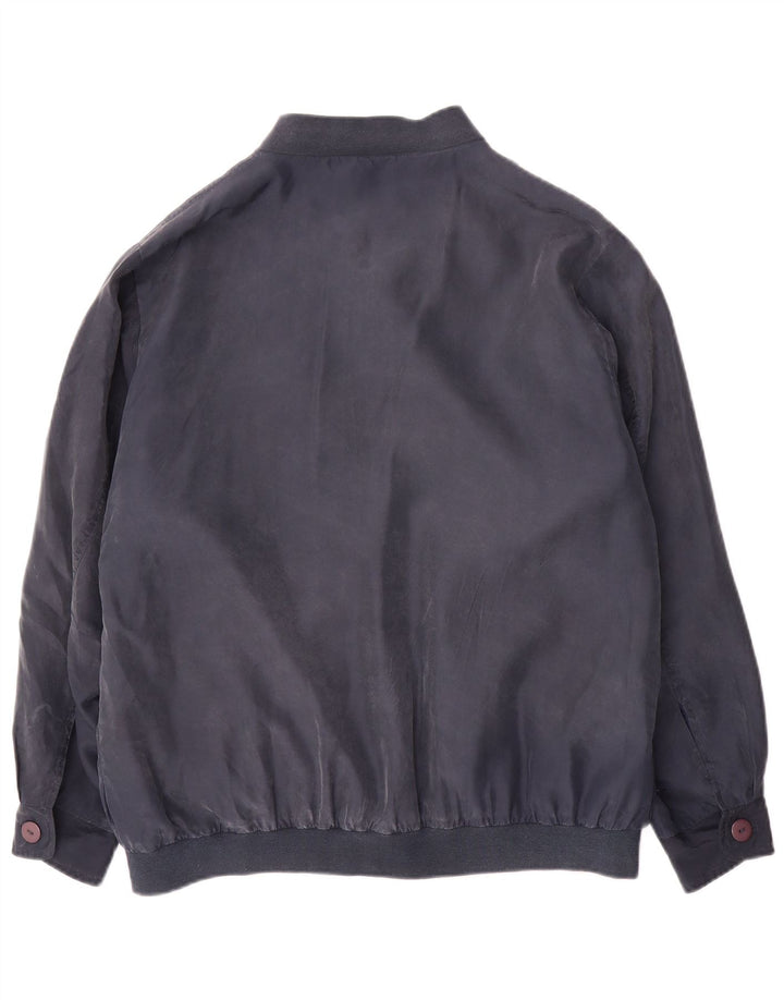 Jachetă Bomber pentru bărbați Spirit UK 38 Medium Bleumarin Mătase