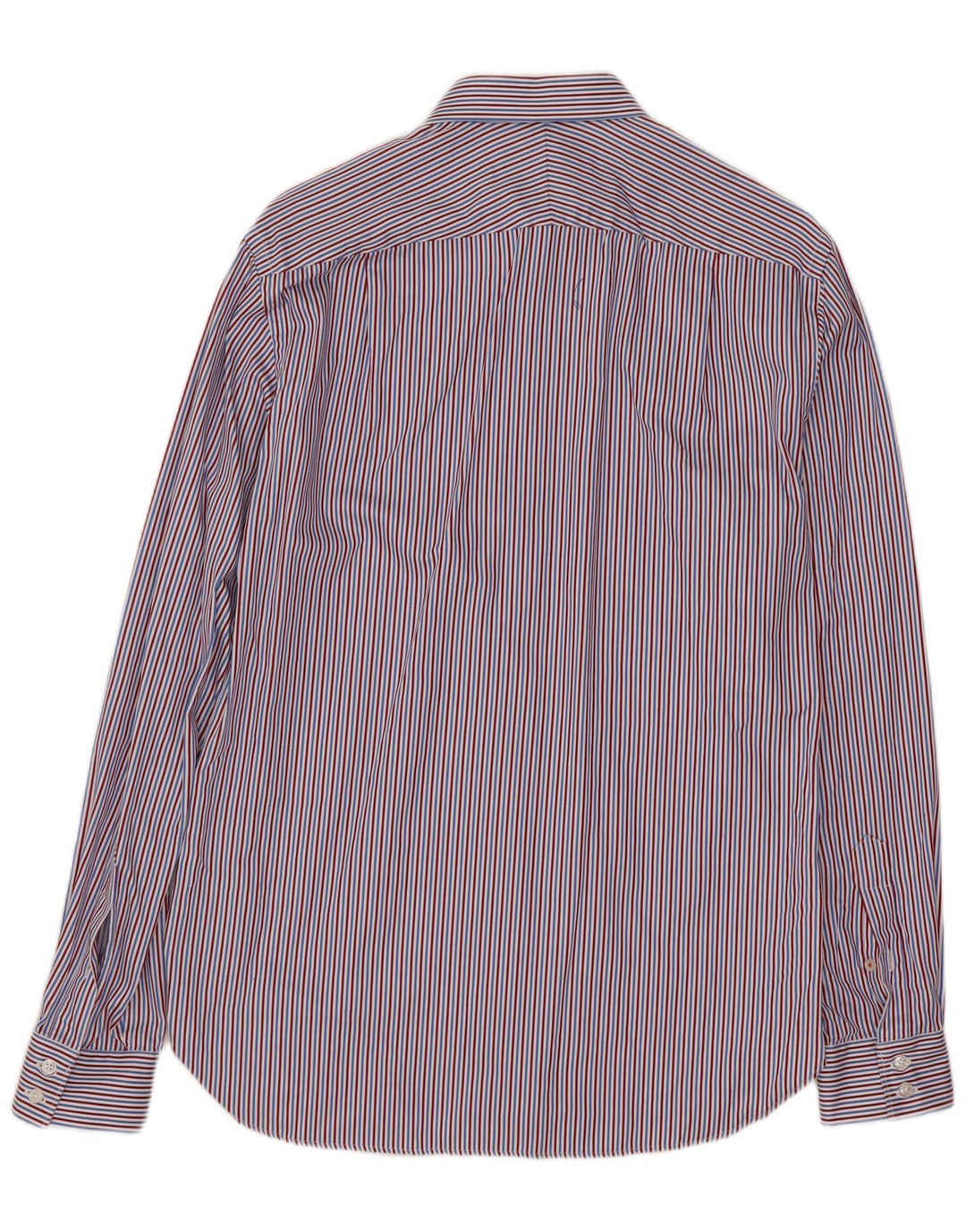BEN SHERMAN Cămașă pentru bărbați Mărimea 15 Bumbac cu dungi albastre medii