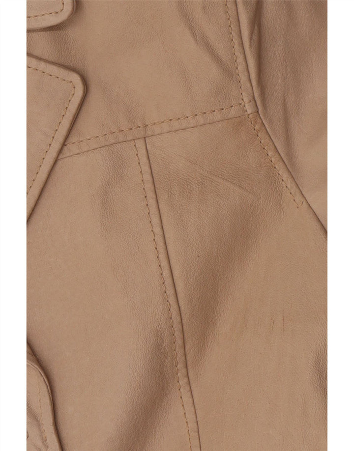 Geacă de piele pentru femei Conbipel IT 42 Medium Beige Piele
