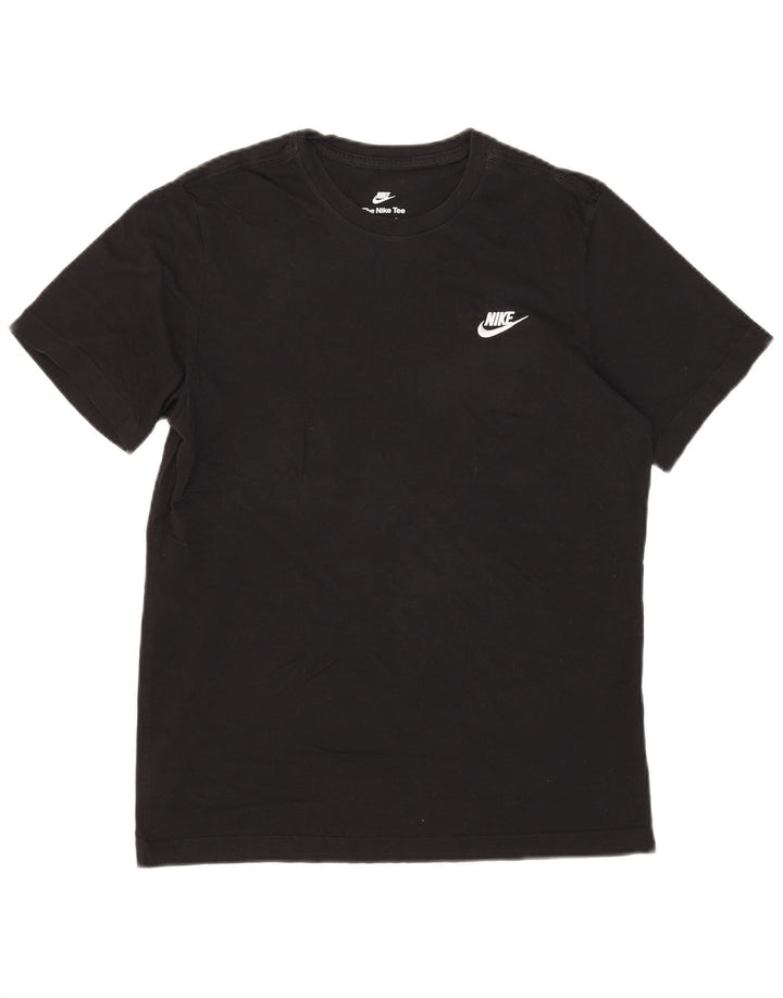 Tricou pentru bărbați Nike Top Mediu Negru Bumbac