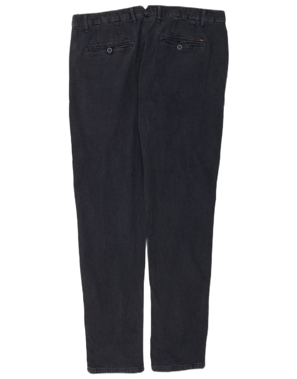 Pantaloni chino subțiri pentru bărbați Liu Jo IT 54 2XL W42 L32 bleumarin bumbac