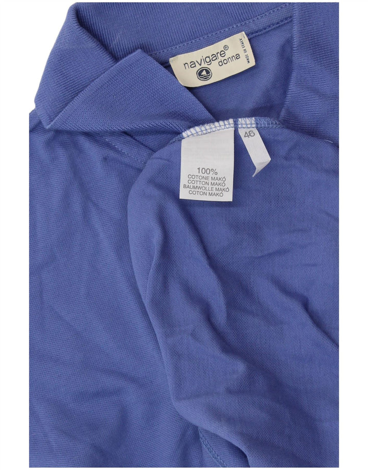 NAVIGARE Tricou Polo Femei IT 46 Mare Bumbac Albastru
