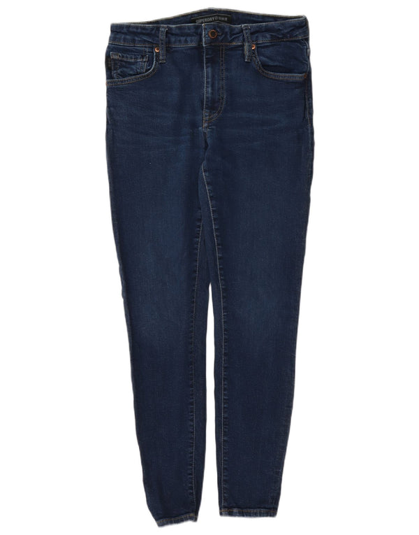 Blugi skinny pentru femei Superdry W31 L30 bleumarin