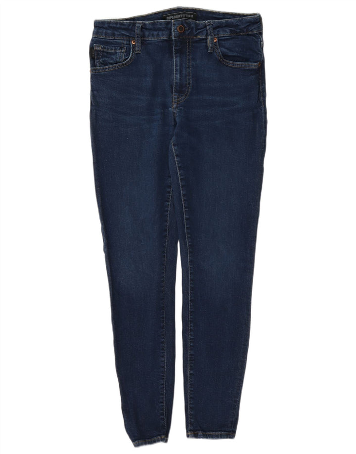Blugi skinny pentru femei Superdry W31 L30 bleumarin