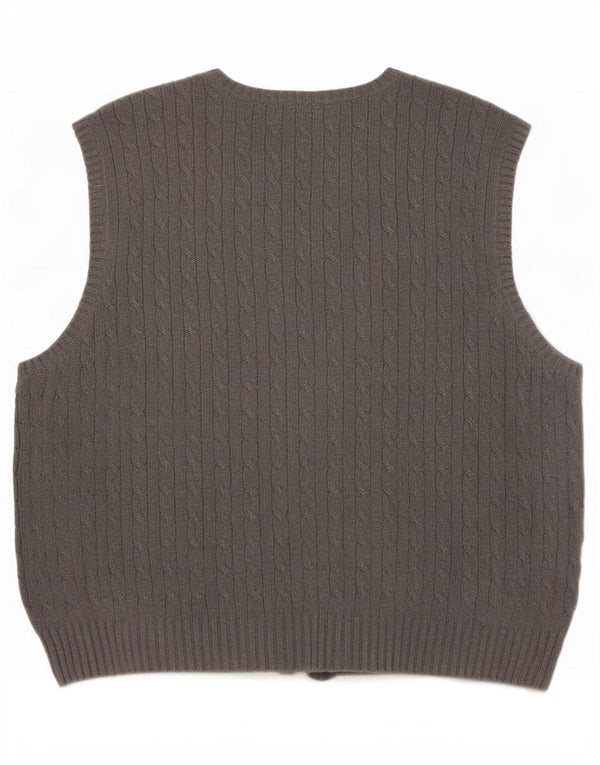 Vestă Polo Ralph Lauren pentru bărbați, 2XL, bumbac gri