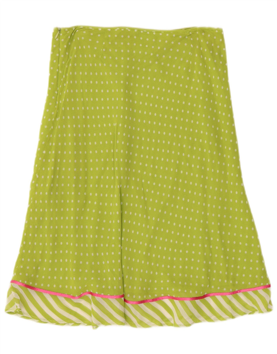 Blugirl Blumarine Fusta A-Line Femei IT 42 Medium W28 Verde Buline