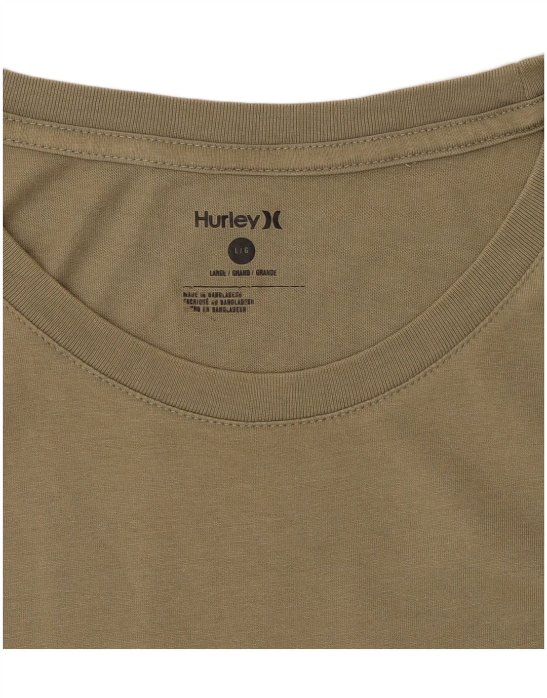 Tricou grafic pentru bărbați Hurley Top mare kaki