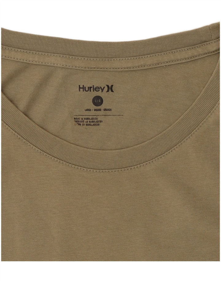 Tricou grafic pentru bărbați Hurley Top mare kaki