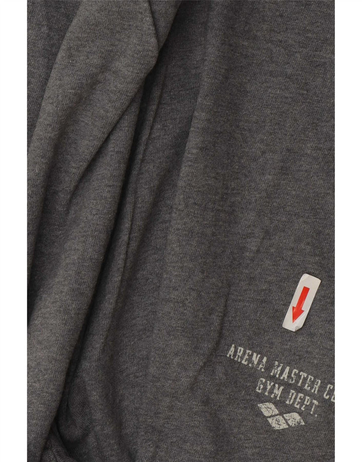 Pantaloni scurți sport pentru bărbați Arena 2XL bumbac gri