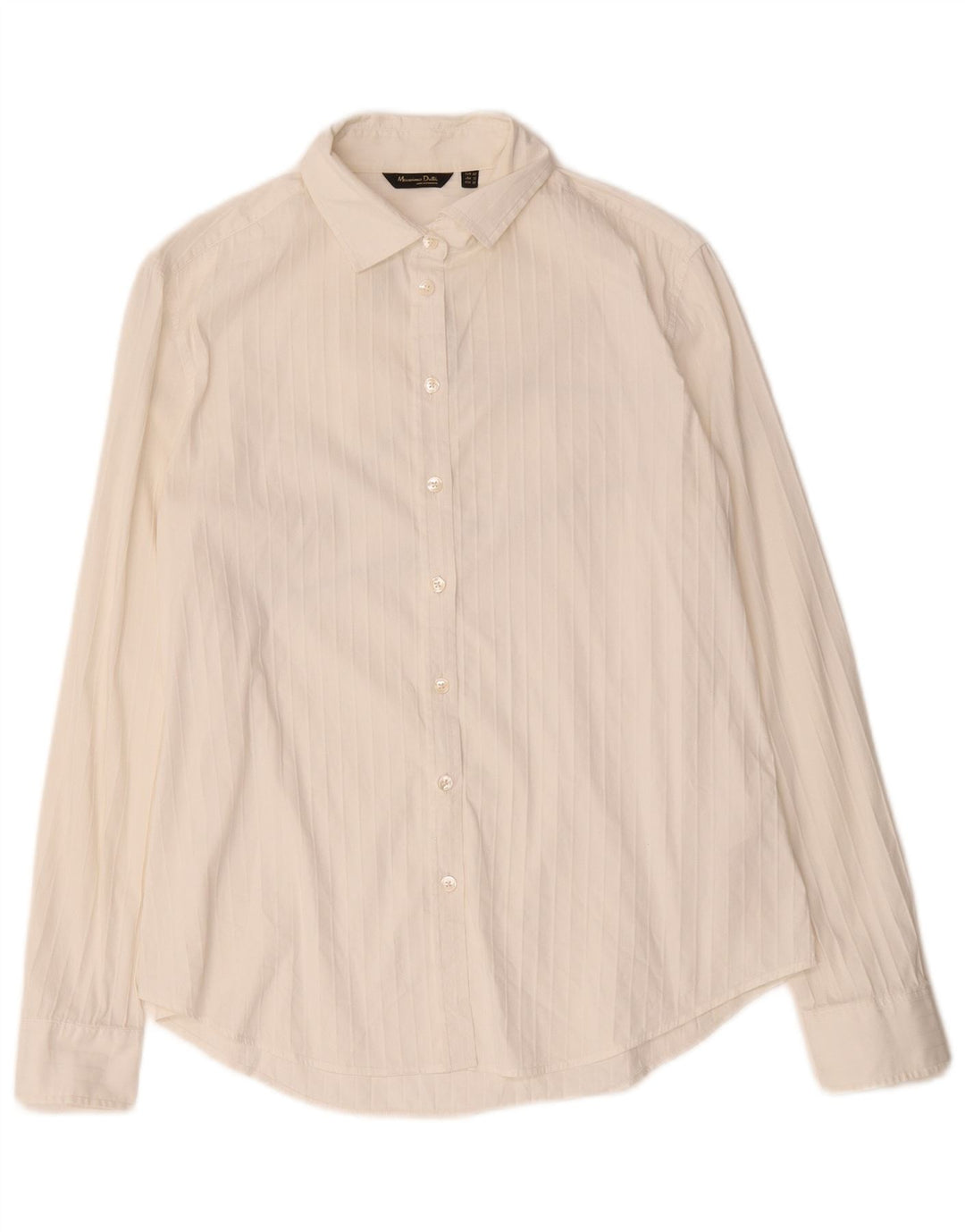 Cămașă Massimo Dutti pentru femei EU 42 Bumbac cu dungi albe mari