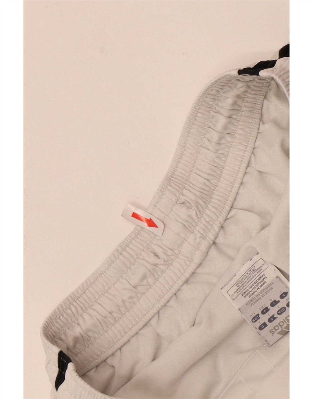 Pantaloni scurți sport pentru bărbați Adidas XL, alb, poliester color bloc