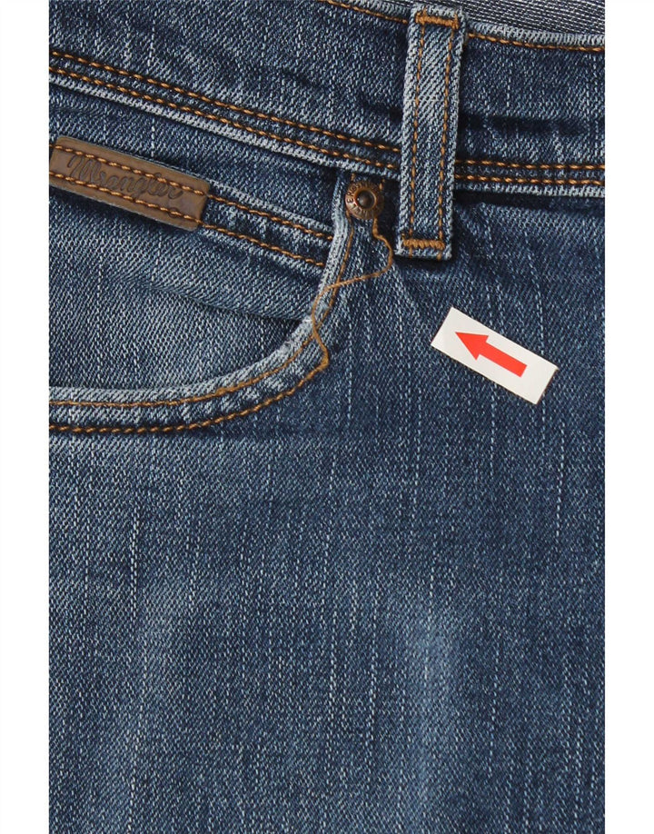 Blugi slim pentru bărbați Wrangler W34 L32 Bumbac albastru