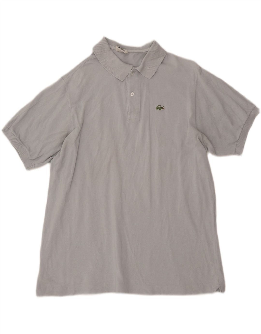 LACOSTE Mens Polo Shirt Size 6 XL Blue Cotton Vintage Lacoste and Second-Hand Lacoste from Messina Hembry 