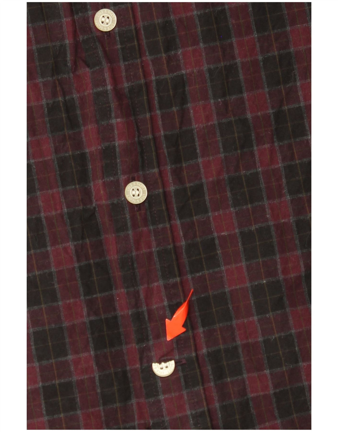 Cămașă pentru bărbați LYLE & SCOTT Medium Burgundy Check