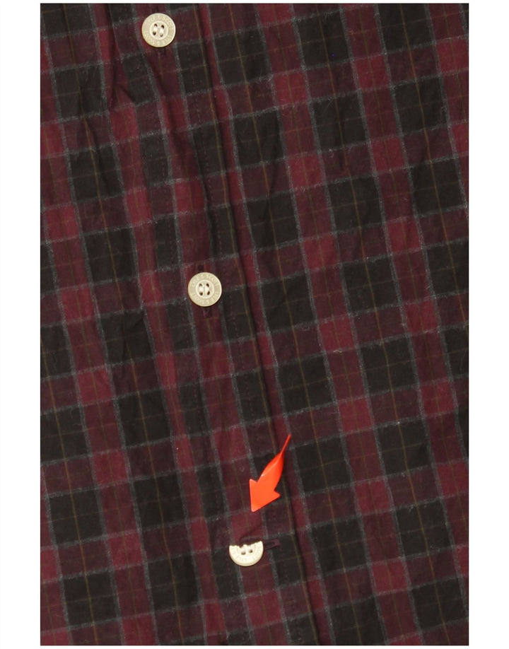Cămașă pentru bărbați LYLE & SCOTT Medium Burgundy Check