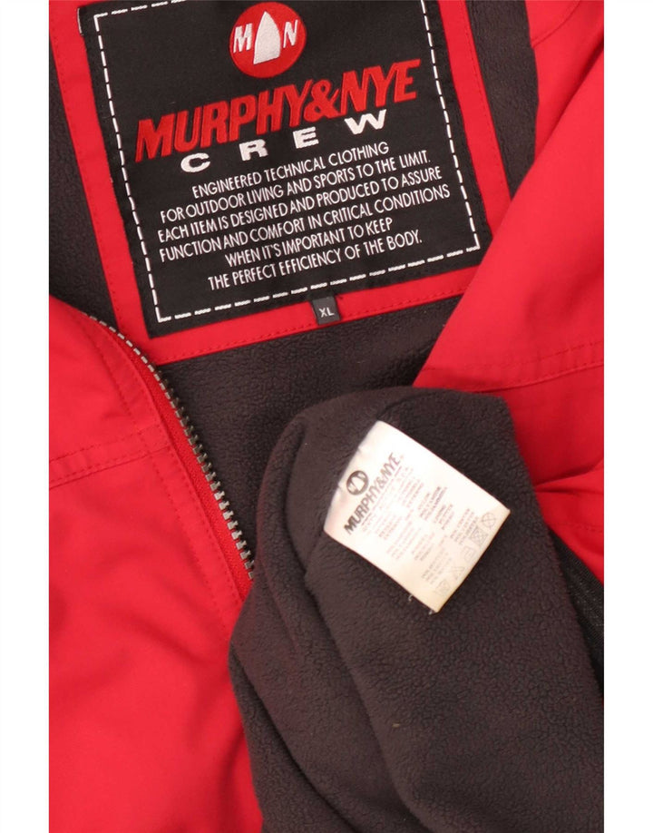 Jachetă Windbreaker pentru bărbați Murphy & Nye UK 42 XL Poliamidă roșie
