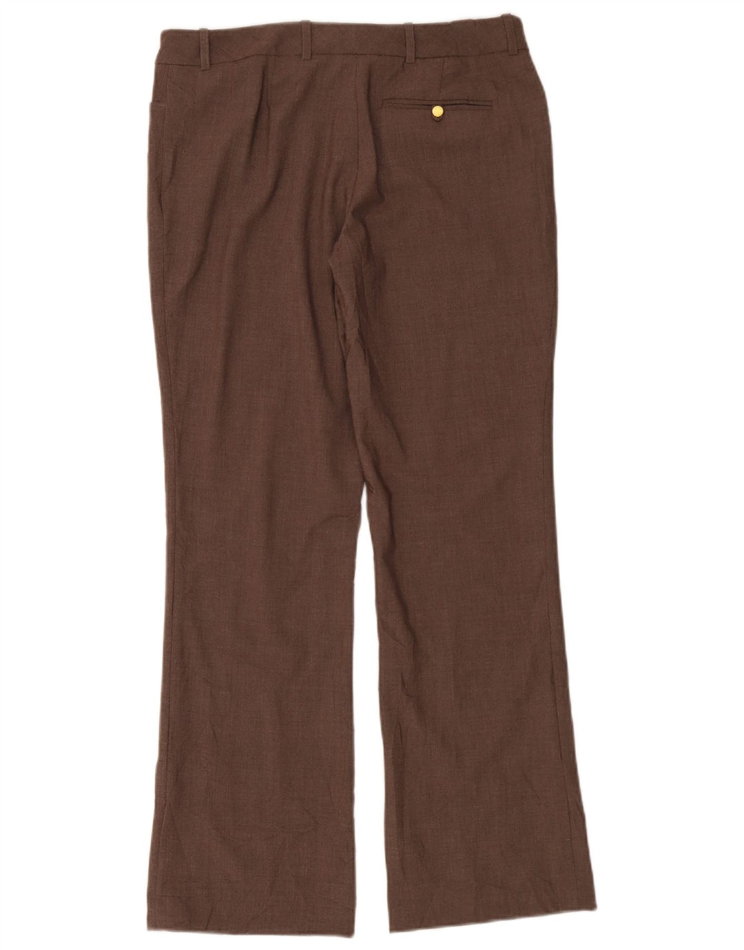Pantaloni casual Calvin Klein pentru femei Bootcut US 6 Medium W32 L32 Maro