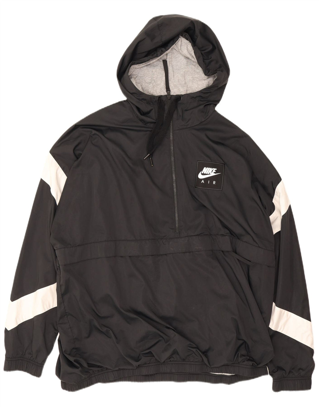Jachetă de top pentru trening Nike pentru bărbați, pulover, cu o formă lejeră, XL, negru, bloc de culoare