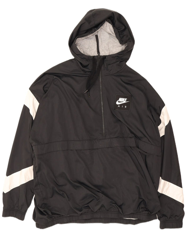 Jachetă de top pentru trening Nike pentru bărbați, pulover, cu o formă lejeră, XL, negru, bloc de culoare