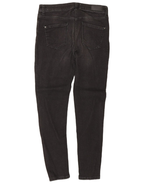 oltre Blugi skinny pentru femei UK 10 Small W30 L28 Bumbac negru