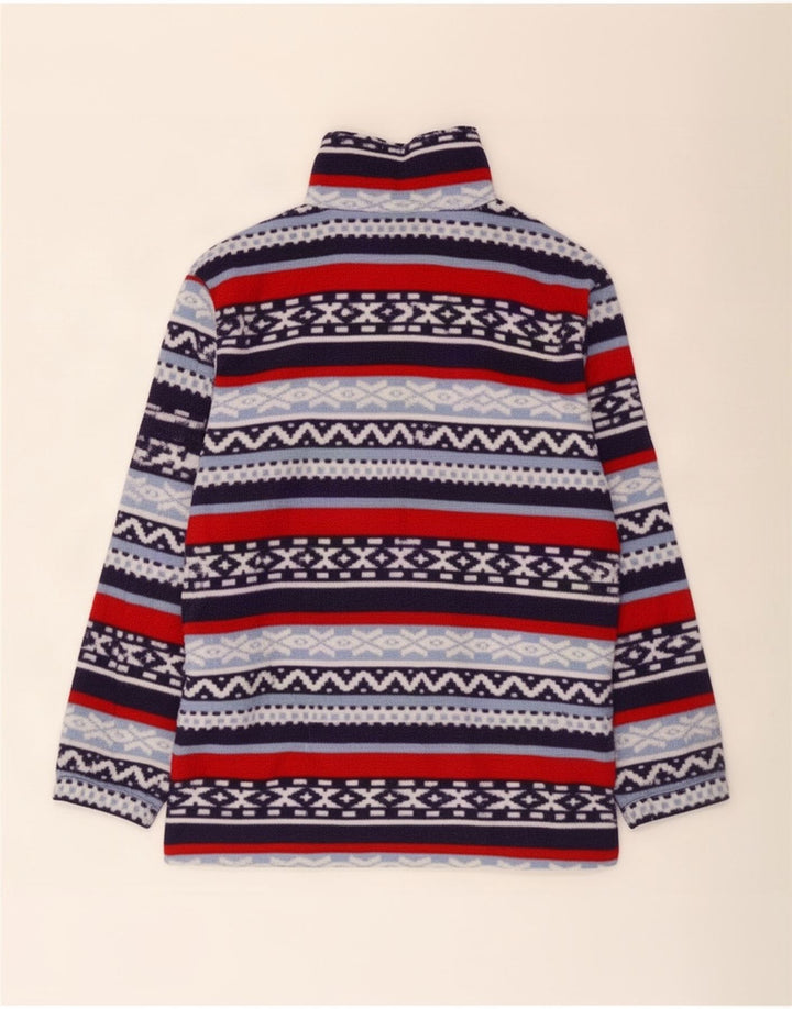 Jachetă vintage pentru bărbați din lână UK 40, mare, multicoloră, geometrică, poliester