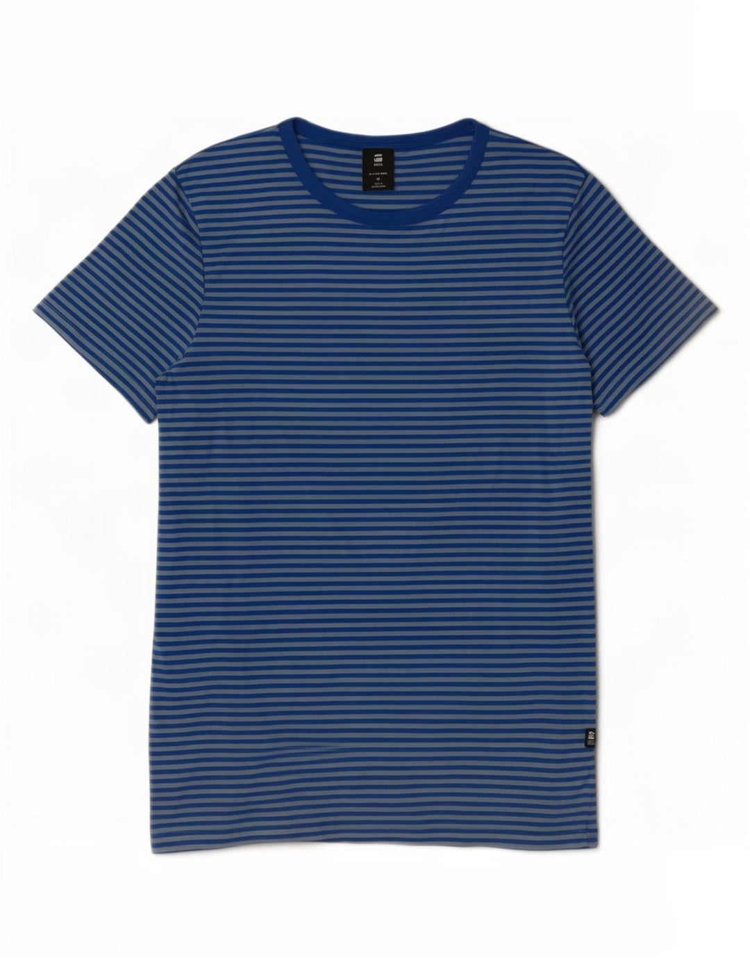 Tricou pentru femei G-Star Top Medium Blue Pinstripe Bumbac