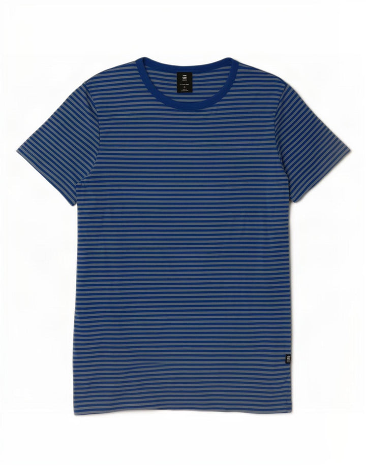 Tricou pentru femei G-Star Top Medium Blue Pinstripe Bumbac