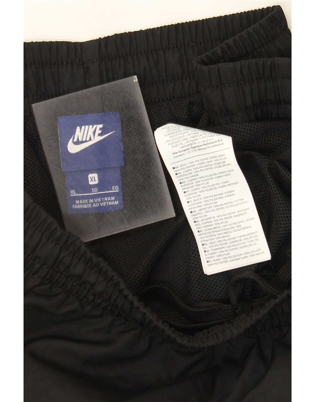 Pantaloni de trening pentru bărbați Nike Pantaloni de jogging XL Poliester negru