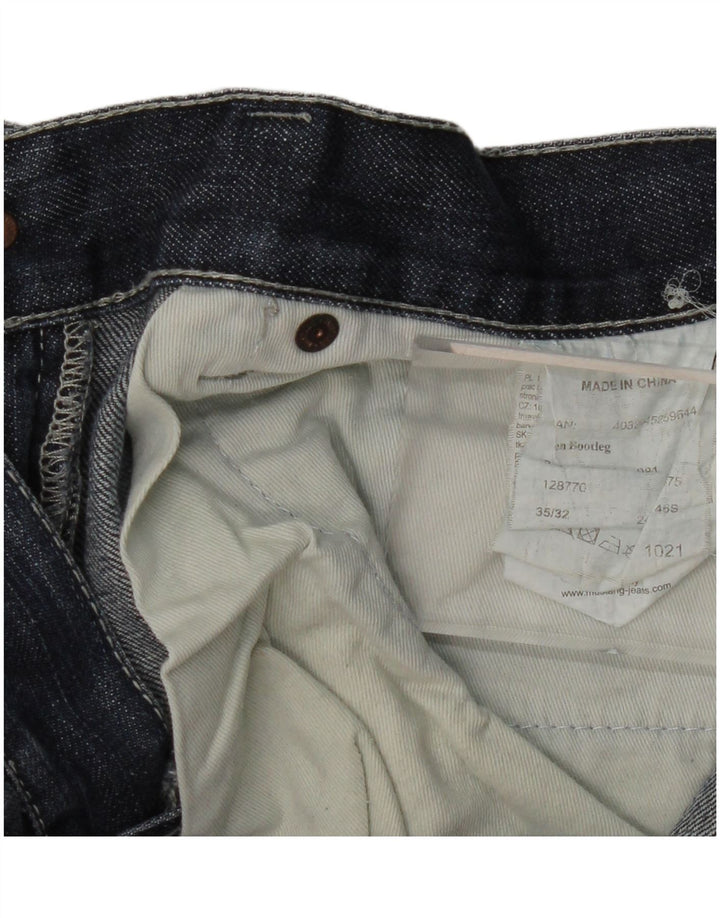 Blugi Bootcut pentru femei Mustang W35 L32 Bumbac bleumarin