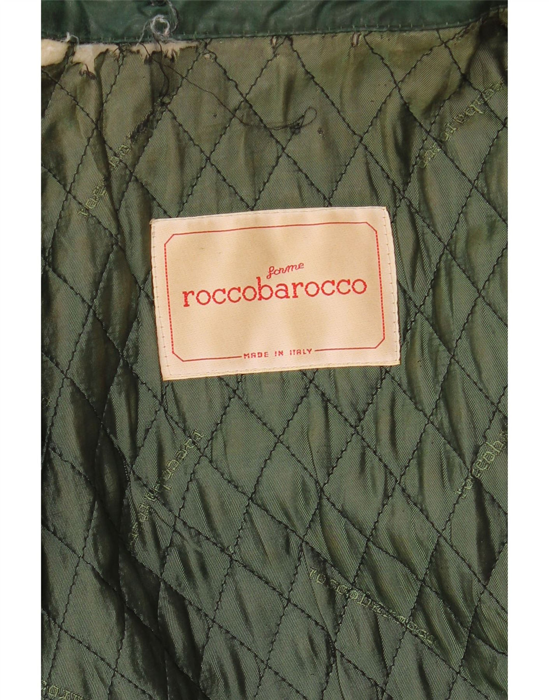 ROCCOBAROCCO Palton pentru femei UK 18 XL Verde