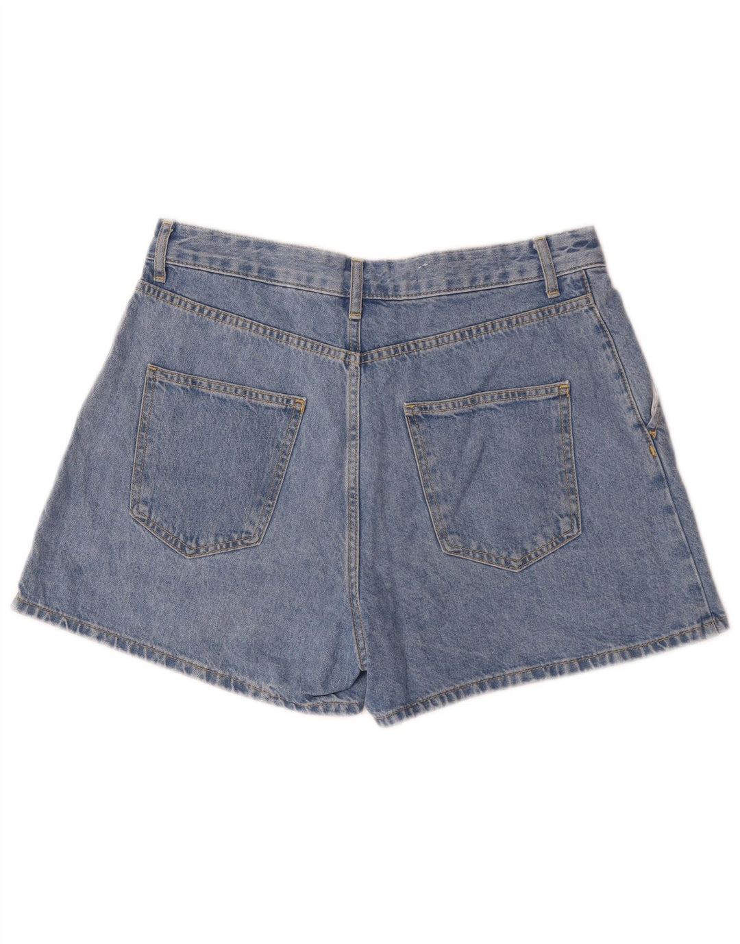 Pantaloni scurți din denim pentru femei Zara Medium W30 Bumbac Albastru