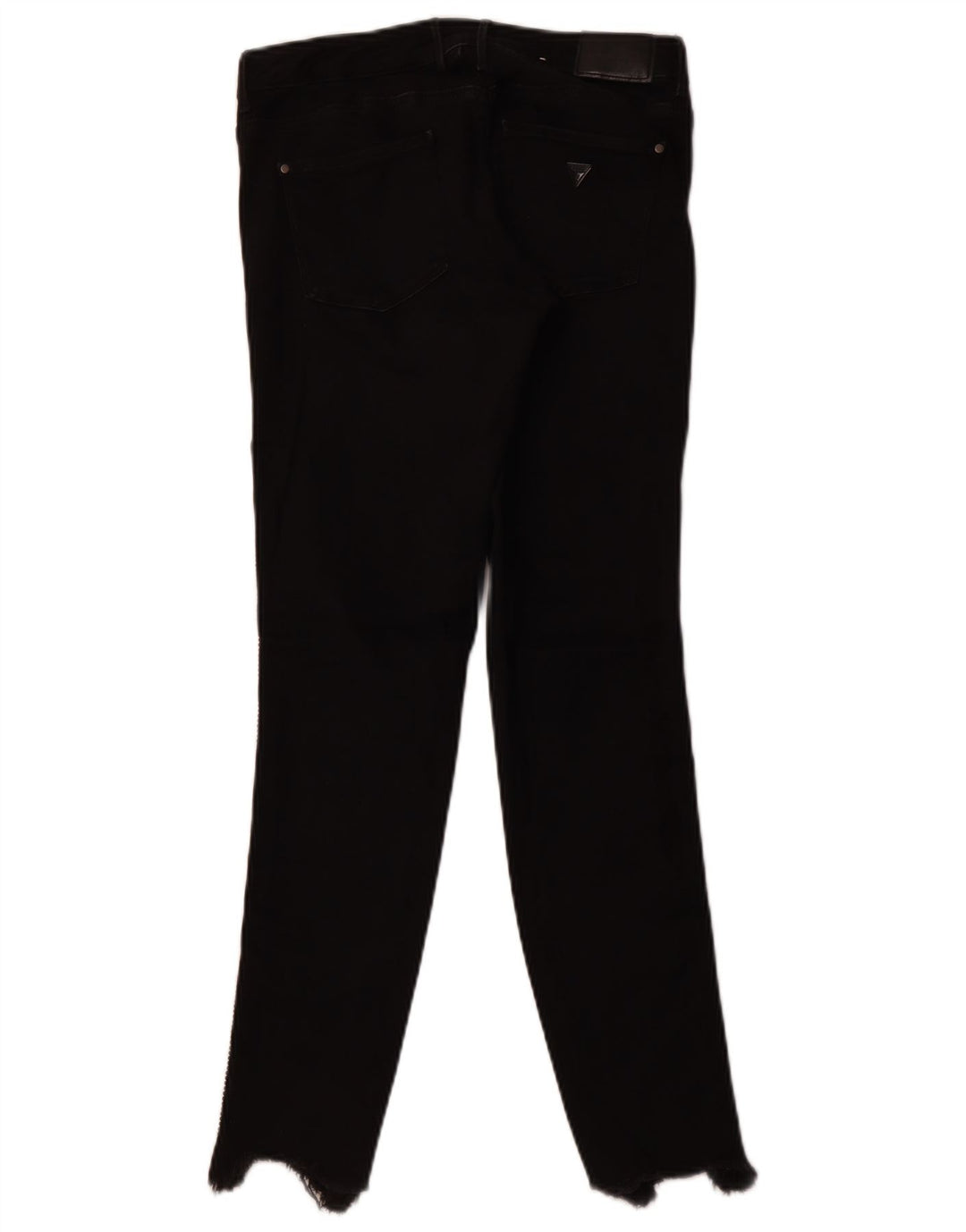 Blugi skinny jegging GUESS pentru femei cu talie medie L28 L28 bumbac negru