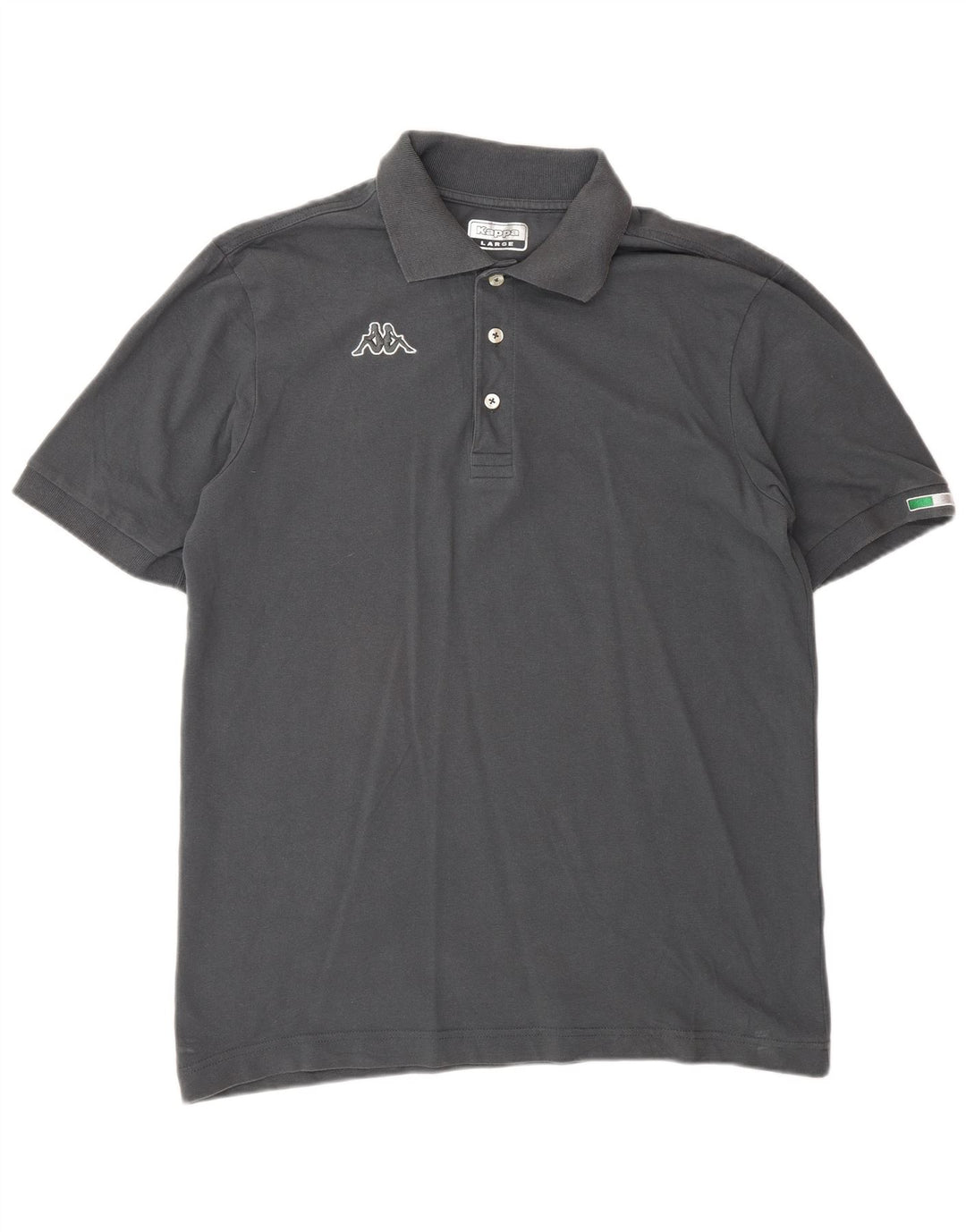 Tricou polo pentru bărbați Kappa, mare, gri