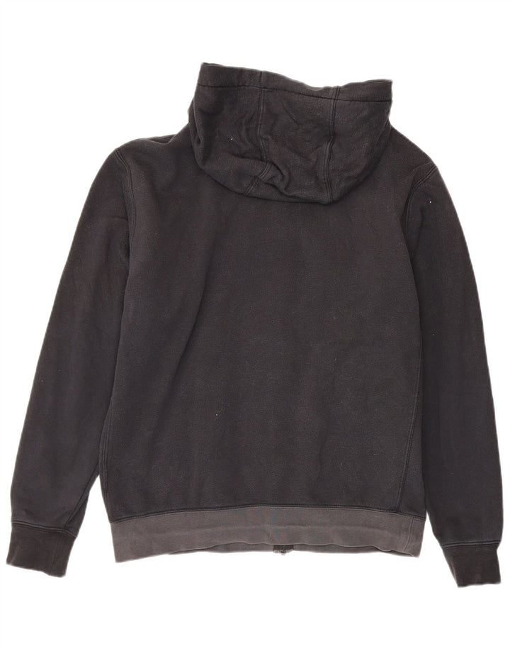 Pulover Nike pentru bărbați, cu fermoar, bumbac color bloc negru mediu