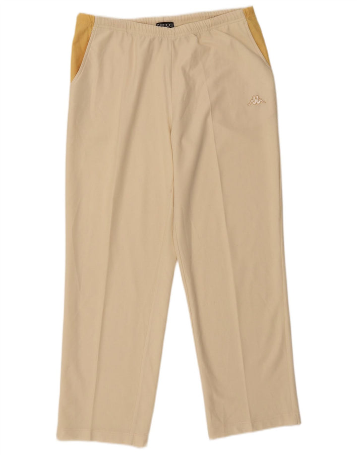 Trening complet Kappa pentru femei UK 14 Medium Yellow Colorblock Poliester