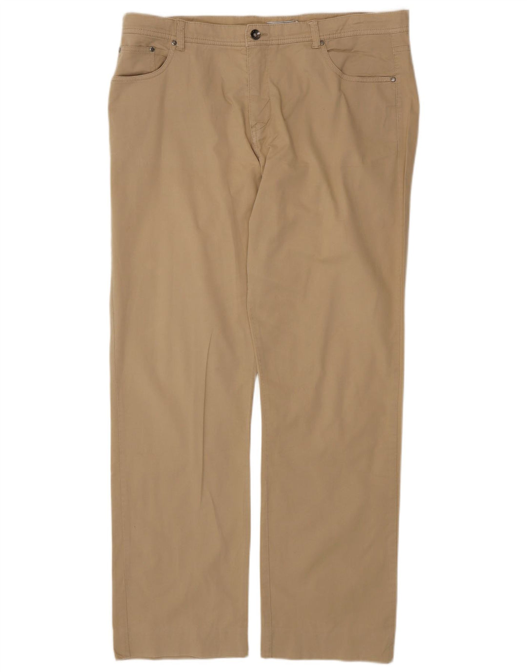 Pantaloni casual drepti pentru bărbați GEOX Respira IT 54 2XL W38 L32 bej bumbac